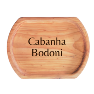 Gamela de Madeira Personalizada